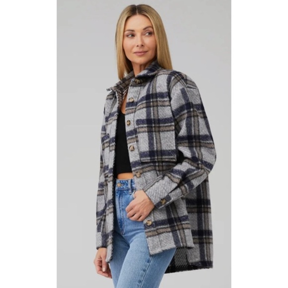 Bardot Checked Flannel Shirt - Picture 2 of 6